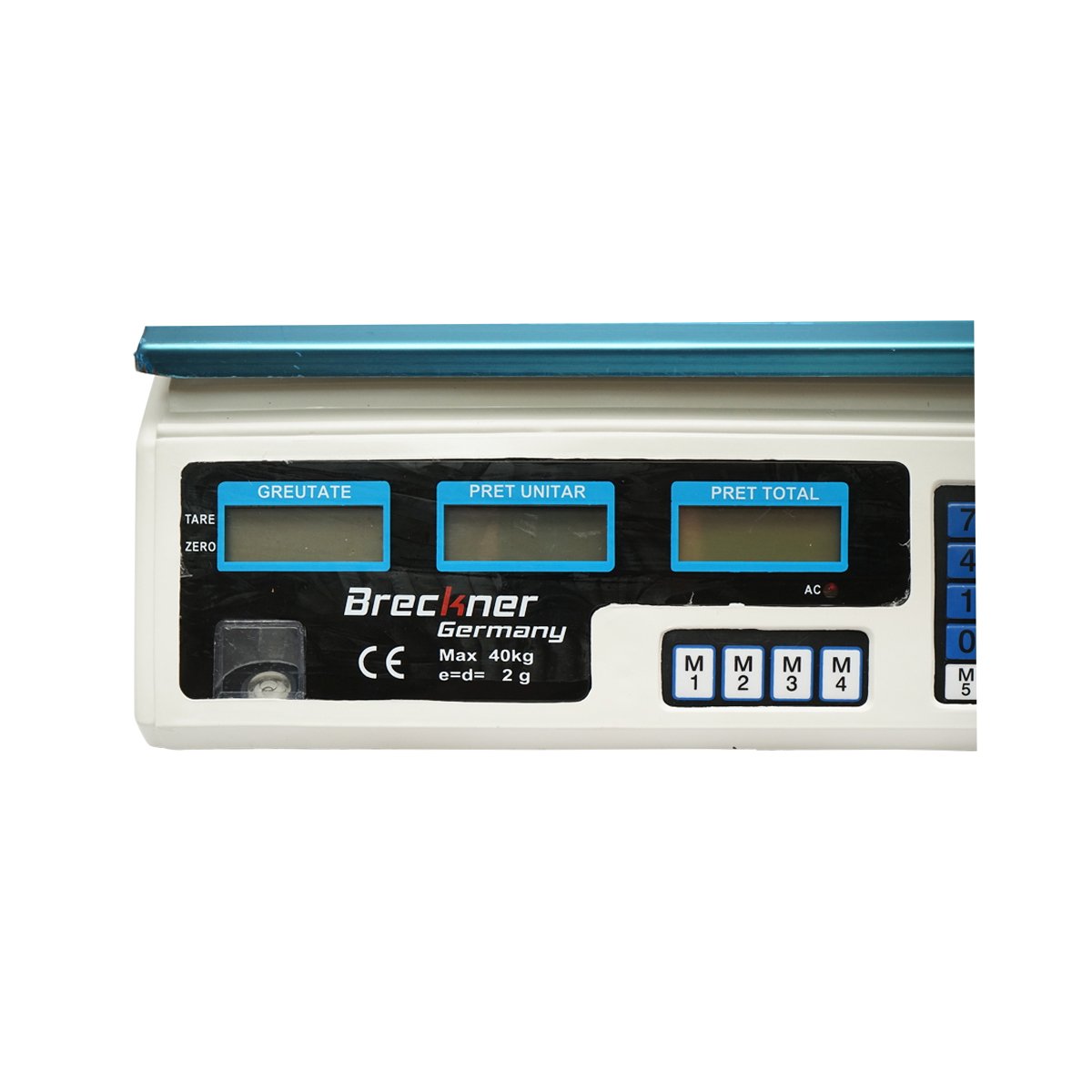 Cantar electronic cu ecran LCD max 40 Kg cu baterie 4V Breckner Germany